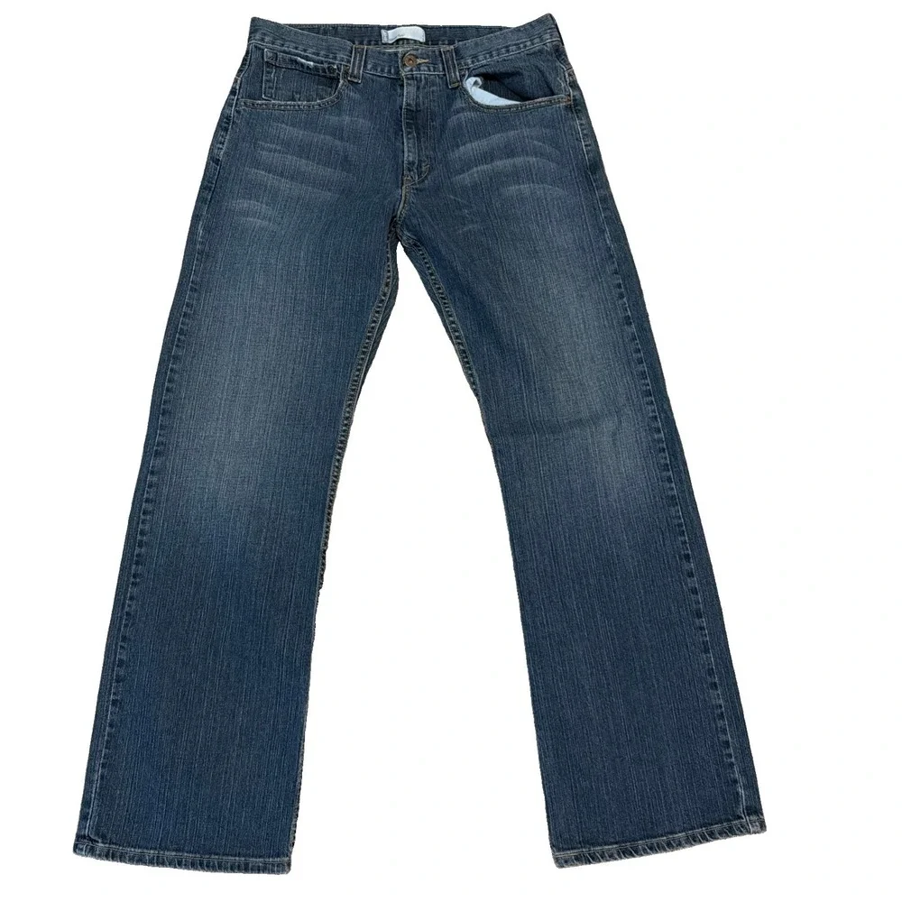 VTG Levi's Men's True Boot Silvertab Medium Wash 32x32 Denim Jeans